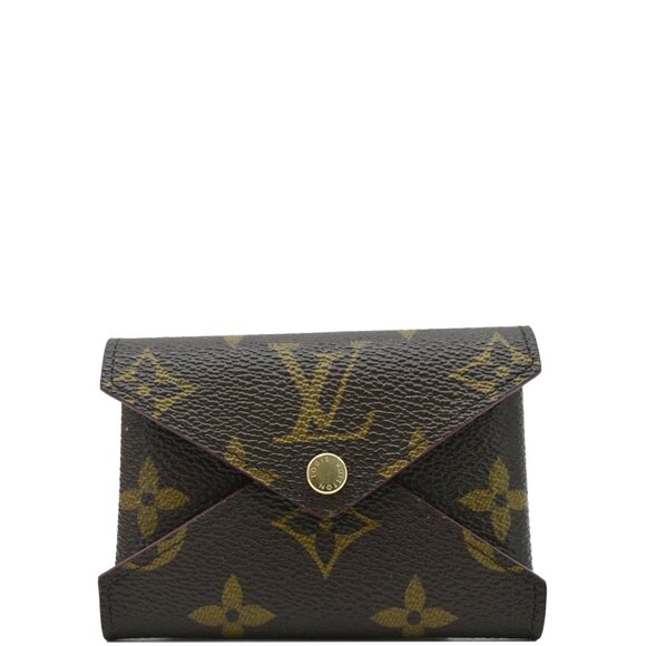 LOUIS VUITTONKirigami Small Monogram Canvas Pochette Clutch Brown
